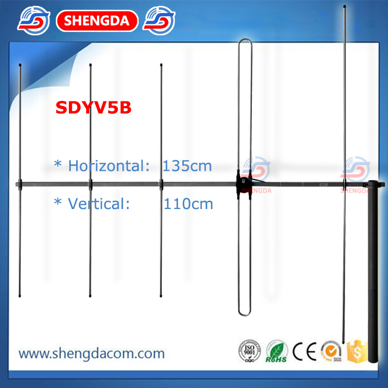 Silver VHF 136-174MHz 5-element Yagi antenna