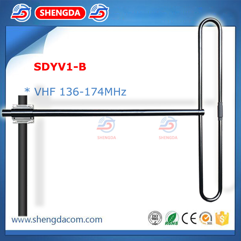 3.5 dBi foldable bipolar antenna