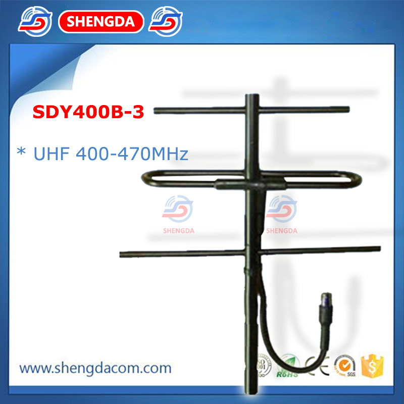 7dbi UHF Black Beam Yagi Antenna